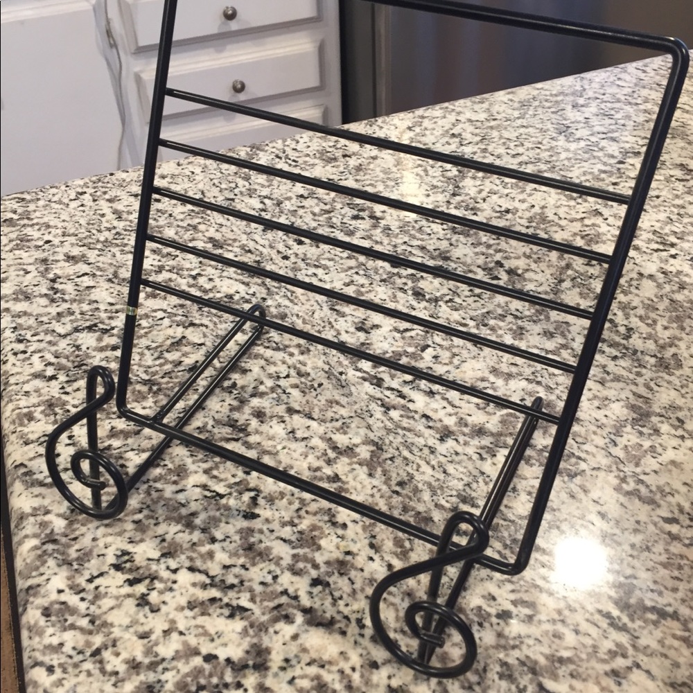 Metal Cookbook Stand